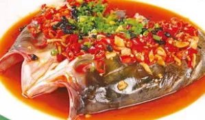 刀，辣椒，鱼头打一菜名叫什么