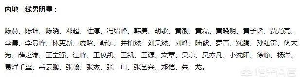 一线、二线、三线演员一般片酬是多少？