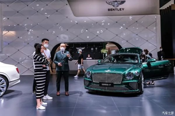 北京国际车展带你探秘豪华车场馆宾利馆