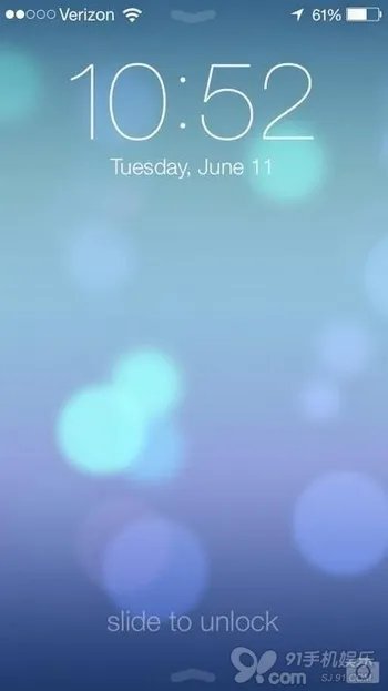 iOS7一直卡在锁屏界面，打不开进不了主屏幕？