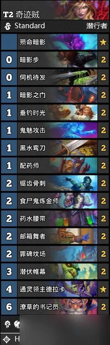 《炉石传说》巫妖王的进军奇迹贼卡组怎么玩攻略