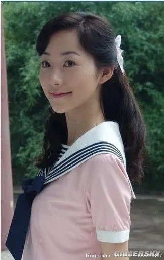 九大国民女星清纯校服照 制服才是宅男的真爱