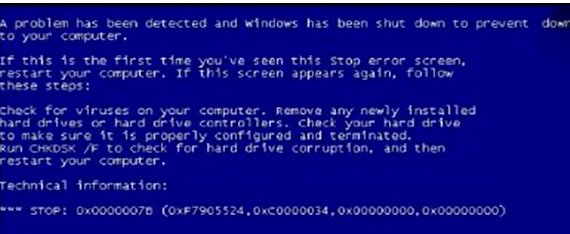 错误代码0x000001怎么解决（蓝屏代码0x000001修