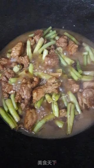 豆角炖肉