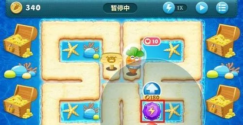 保卫萝卜深海第15关金萝卜攻略