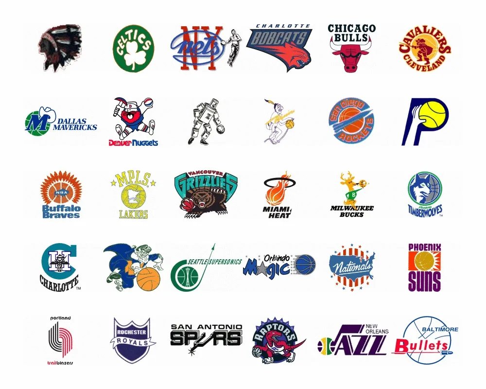 大家觉得NBA球队的logo中,哪只球队的logo最好看?
