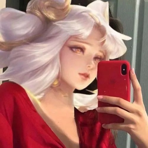 王者荣耀真人换头女生头像分享