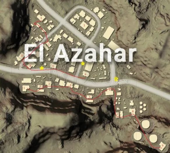 《绝地求生大逃杀》沙漠地图资源搜索心得分享 怎样搜索资源比较好？